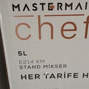 Karaca Züccaciye 'de Görseldekinden Farklı Sunulan Hamur Yoğurma Makinesi