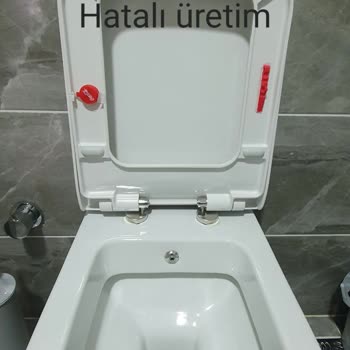 Kale Klozet Kapağı Üretim Hatası