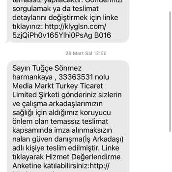 Media Markt Yanlış Tarihe Fatura Kesilmesi