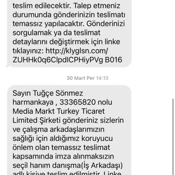 Media Markt Yanlış Tarihe Fatura Kesilmesi