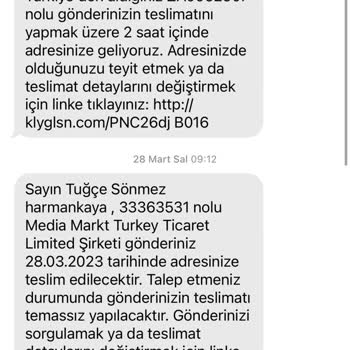 Media Markt Yanlış Tarihe Fatura Kesilmesi