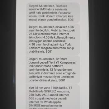 Türk Telekom Telefon Hattı Kampanya Aldatmacası