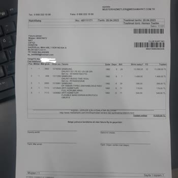 Samsung Telefon Samsung Mağazası'ndan Aldığım Telefonun Fiyatı Yanıltıcıydı