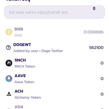 PancakeSwap'ten Dogewt Coin Aldım Ancak Satamıyorum