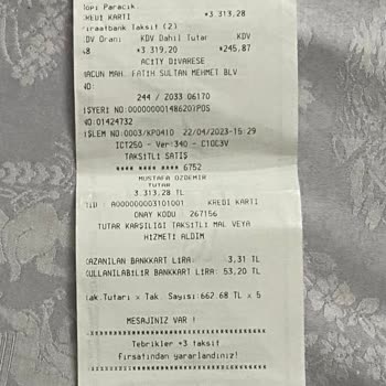 Divarese İade Edilmeyen Para