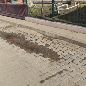 Silivri Belediyesi Taş Parke Tamir Ekibi Şikayeti