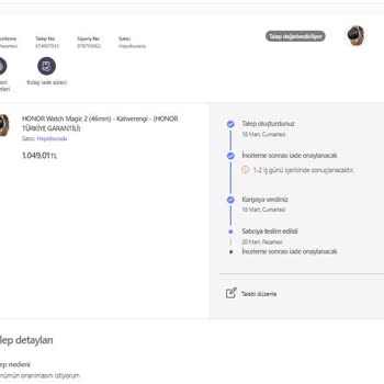 Hepsiburada Garanti Problemi Ve Geri Ödeme Sorunu