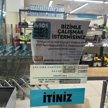 A101 Mağaza Kapanış Saati Gelmediği Halde Kapalı