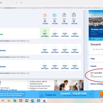 Sunexpress'in Bagaj Oyunu