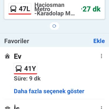 İett Otobüs Saatleri Ya Da Seferleri