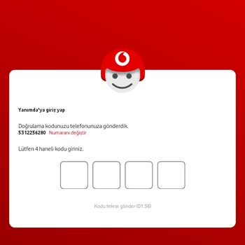Vodafone 4 Haneli Kod Gelmiyor