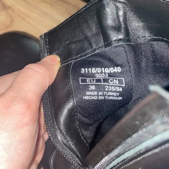 Zara Boots Ripped On The Same Spot, They Say It's On Me