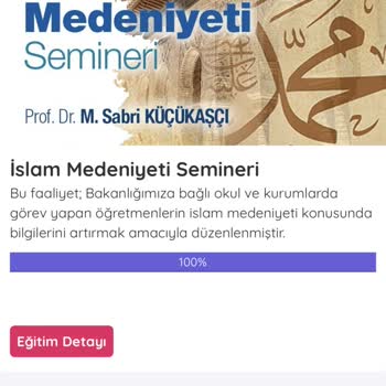 EBA (Eğitim Bilişim Ağı) Nisan Seminer Videosu Mebbis De Gözükmüyor