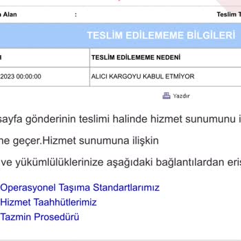 Aras Kargo Afor Şubesi Kargoyu Getirmiyor!