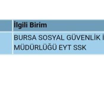 SGK EYT Başvurusu İşlemi Hakkında Şikayet