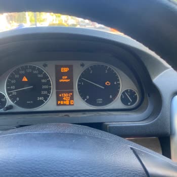 ESP Arızası Nedeniyle Mercedes B 180 Aracımda Sıkıntı Yaşadım