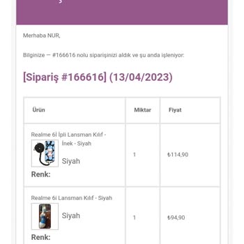 Wolf Dizayn Boş Laflarla Oyalayıp Siparişimi Göndermediler!