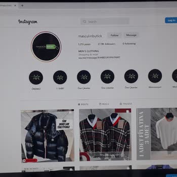 Masculinbutick (Instagram) Ürünler Gelmedi