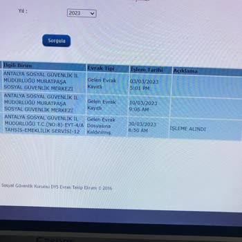 E-Devlet (Turkiye.gov.tr) Emeklilik Başvurusunun Sonuçlanmaması