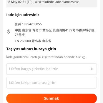 Aliexpress İade Kargo Ücreti Sorunu