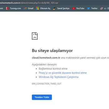 Ürün Sürücü Desteği Yok-Hometech