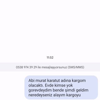 Yurtiçi Kargo Teslimat Yapmıyor. Evde Yok Diye İşaret Koyup Geçiliyor.