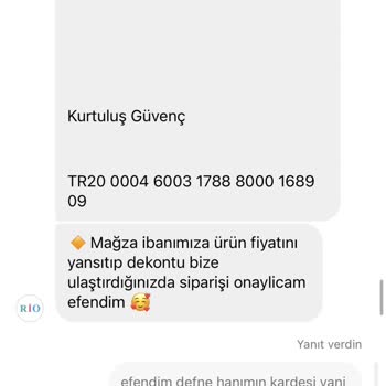Rio Butik Instagram Sayfası Ne Ücret İadesi Yapıyor Ne Ürün Yolluyor!