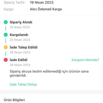 Trendyol Expressle Ürünü Kargoya Verdim Ve Kargom Ortada Yok