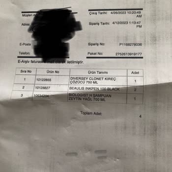 Gratis Kargoda Kırılan Ürün