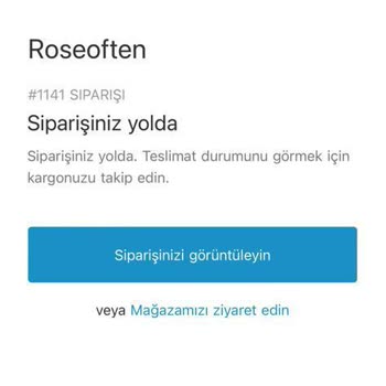 Roseoften Diesel Çanta Gelemedi!