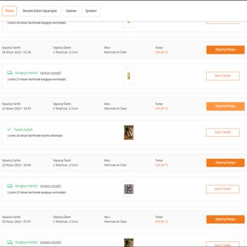 Trendyol Kargo Firmasını Sistemin Otomatik Belirlemesi.