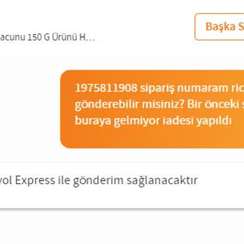 Trendyol Kargo Firmasını Sistemin Otomatik Belirlemesi.