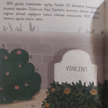 Şikayetçiyim Yakamoz Yayınları Van Gogh Kitabında İntihar Söylemi Var