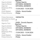 Türkiye Sigorta VakıfBank Sarı Panjur Konut Kredi Sigortası İptali Hk.