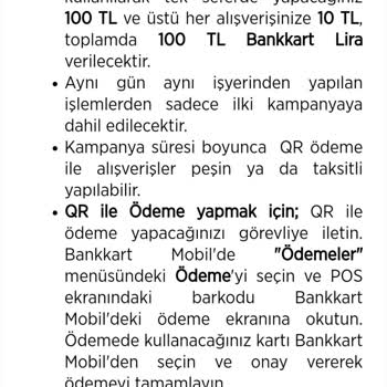 Ziraat Bank QR Ödeme Kampanyası