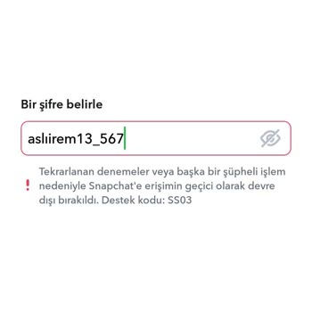 Snapchat Hesap Engeli Geçici