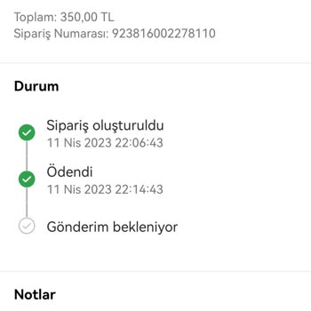 Esraninpabuclari ( Esranın Pabuçları) Para İadesi Yapılmadı