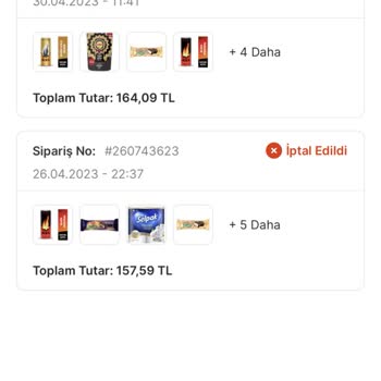 Migros Sanal Market Ürünlerimi Açıklamasız İptal Etti!