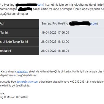 Natro.com 15 Gün Koşulsuz İade...