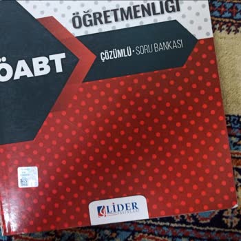 Lider Yayınları ÖABT Tarih Soru Bankası Mağduriyeti
