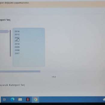 Sahibinden.com'da Kategori Değiştirme Sorunu