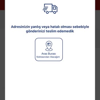 Aras Kargo'nun Acil Dememe Rağmen Teslim Etmemesi