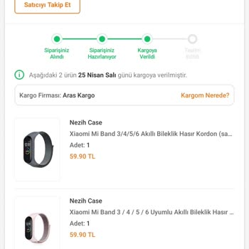 Aras Kargo "Adres Yetersizliği" Sebebi İle Kargomu Getirmedi.