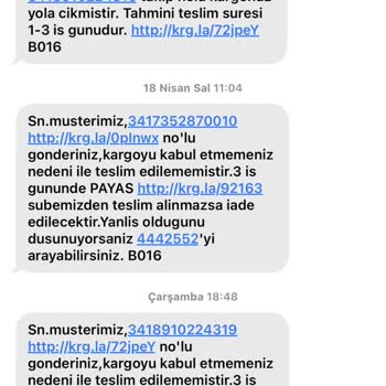 Aras Kargo Şikayetçiyim Ulaşım Sağlanmadan Kargonuzu Geri Gönderdik