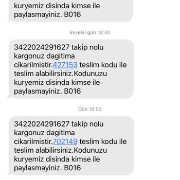 Aras Kargo Çorlu/Günebakan Şubesinden 3 Gündür Dağıtıma Çıkarılmış Olan Kargom Teslim Edilmedi