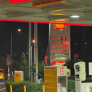 Shell Benzin İstasyonu Fiyatlarla Oynaması