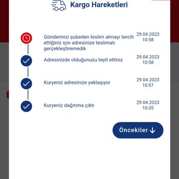 Aras Kargo Evde Olduğum Halde Yok Dediler