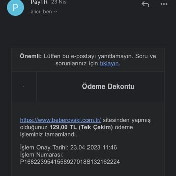 Paytr Beberovski Şüpheli İşlem