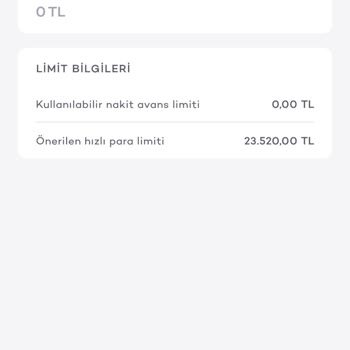 Akbank Nakit Avans Limiti Sıfır