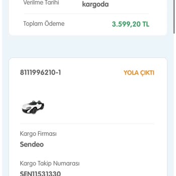 Ebebek Yanlış Ürün Gönderim Ve İlgisizlik